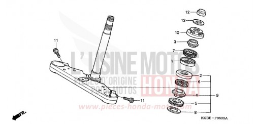 PIANTONE STERZO VT125C6 di 2006